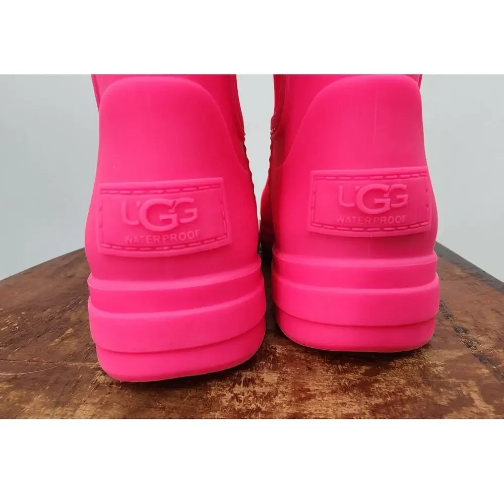 UGG Mid Wellies‎ Taffy Pink Rain Boots Size 6